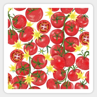 Tomatoes on the vine Sticker